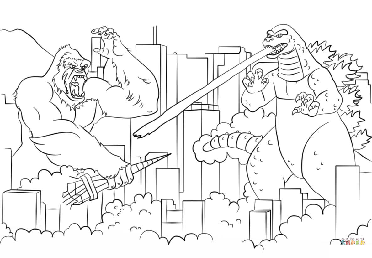 King Kongas prieš Godzillą