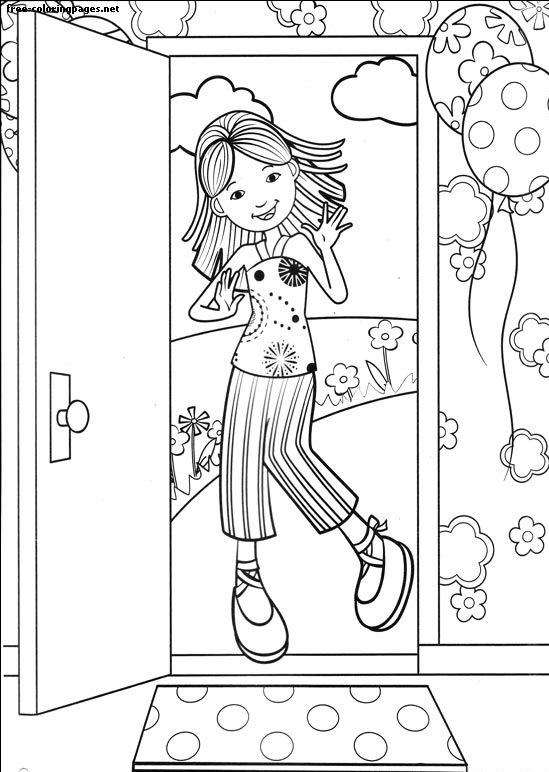Groovy Girls coloring page