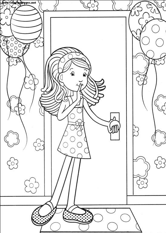 Groovy Girls coloring page