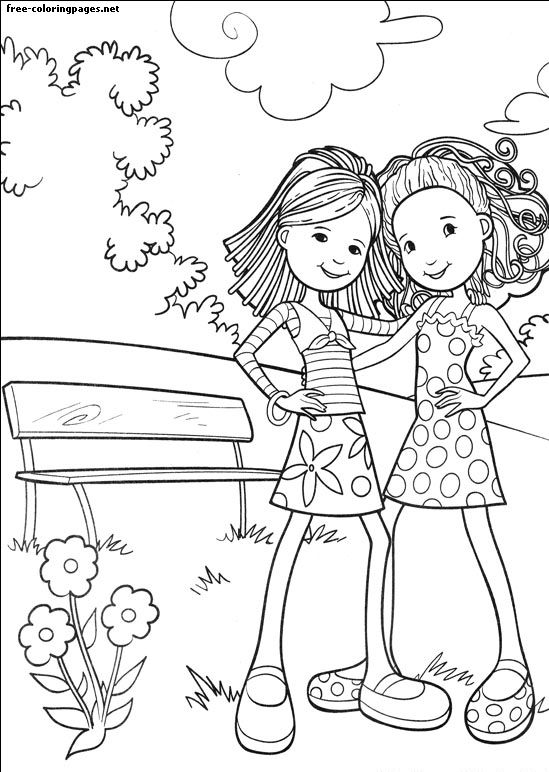 Dibujo de Groovy Girls para colorear