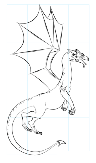 Як намалювати реалістичного дракона