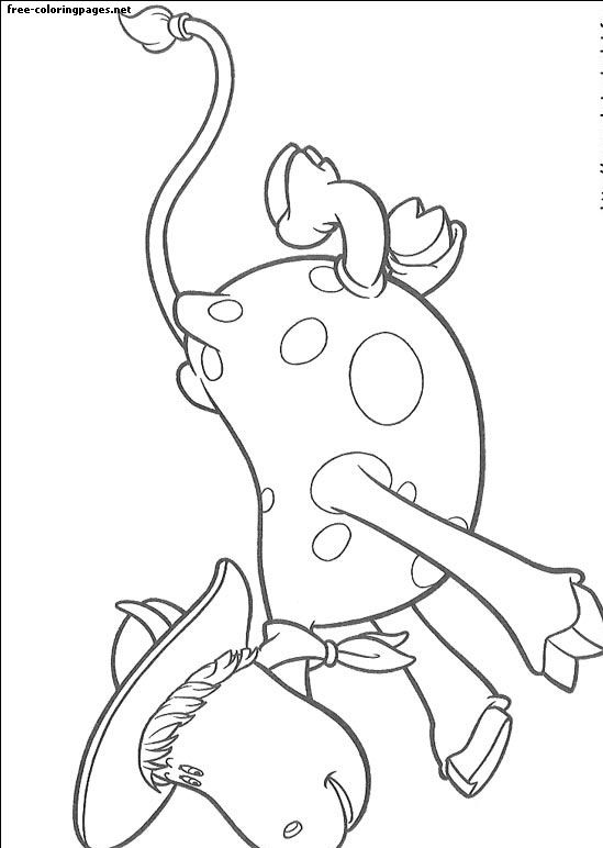 The Magic Roundabout coloring page
