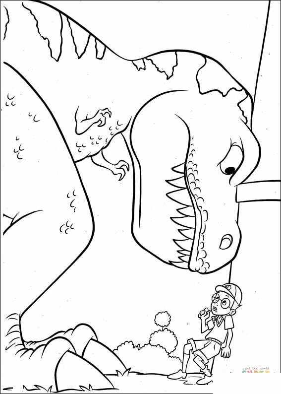 Динозавр Крихітний Т-Рекс і Льюїс