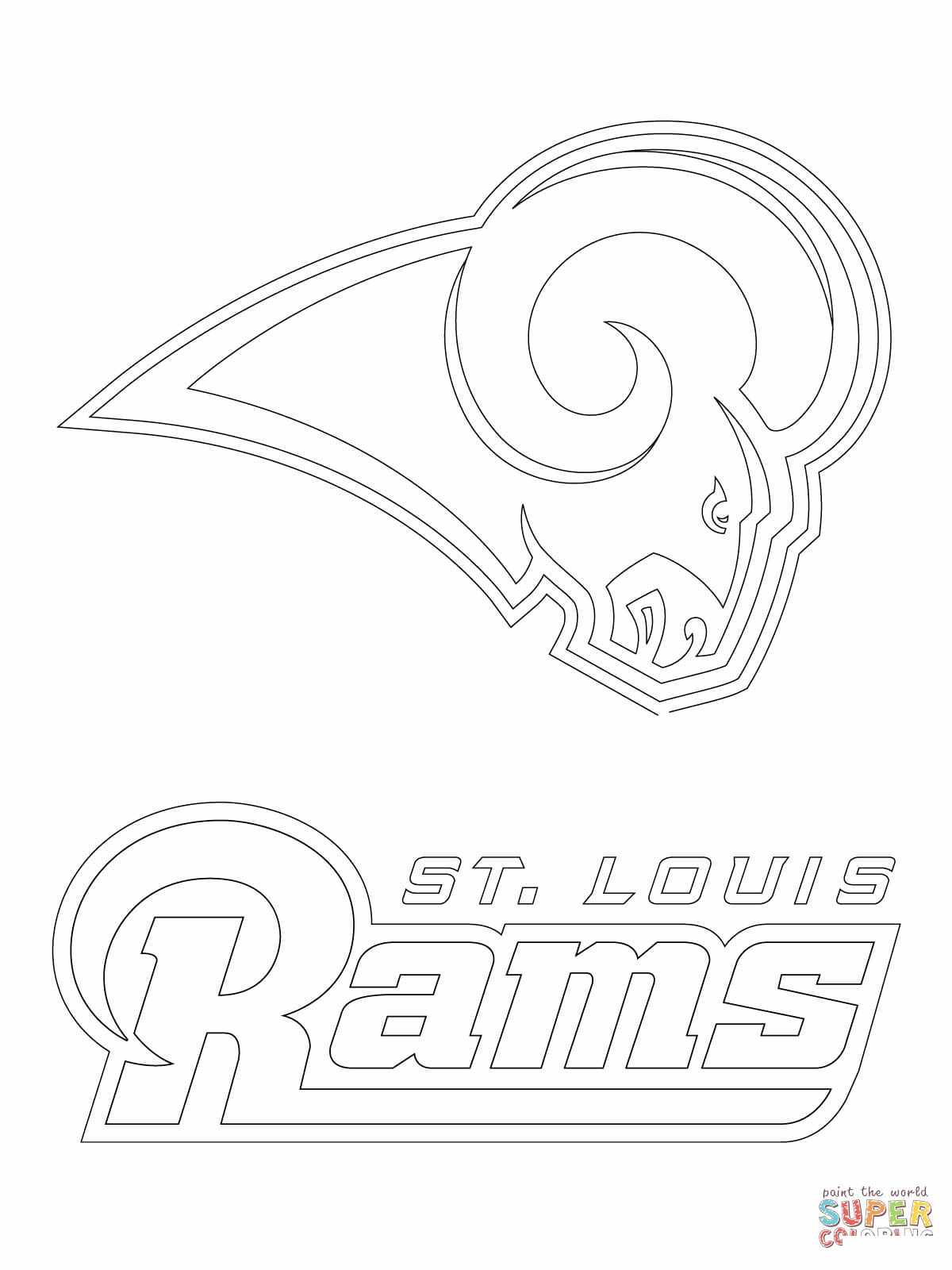 Logo des Rams de Saint-Louis