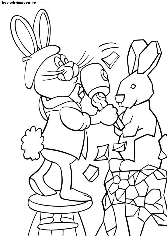Coloriage - Peter Cottontail