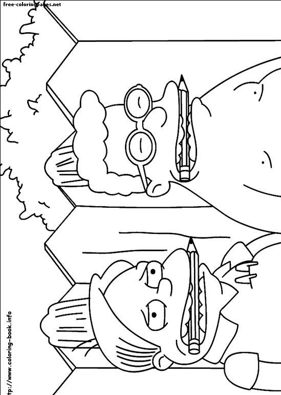 Dibujo de Los Simpson para colorear