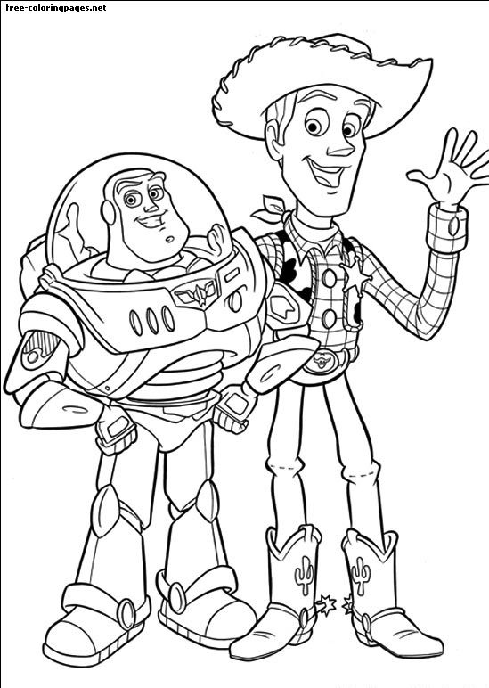 Colorear Toy Story 3